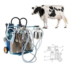 110V Electric Piston Milk