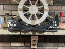 Metallica Size 14 Vans-Like Sneakers (READ DESCRIPTION)