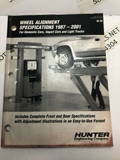 Hunter Wheel Alignment Spec