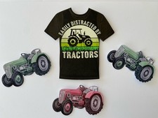 Tractor Slogan Card Tshirt