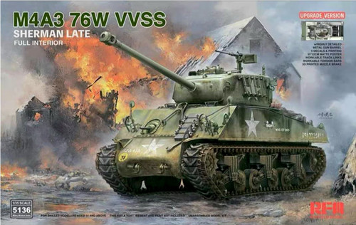 Rye field m4a3 sherman - rye, 1/35