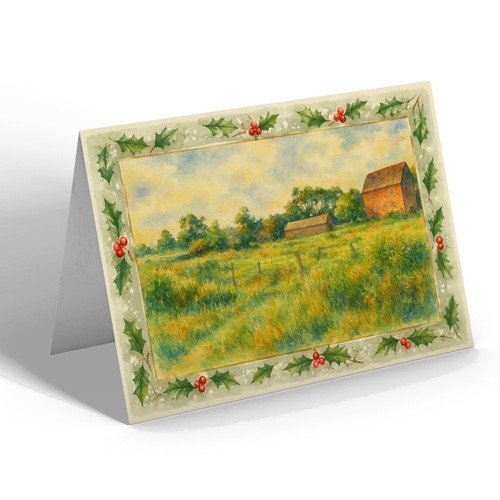 Christmas card the mill - -,