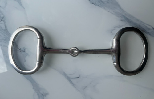 Eggbutt snaffle bit horse tack - snaffle,