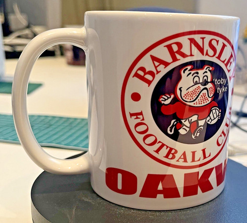 Barnsley football mugs - barnsley, tykes