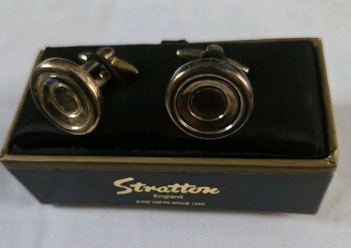 Vintage stratton cufflinks - stratton, in