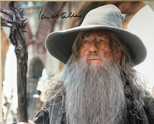 Ian McKellen Hand Signed