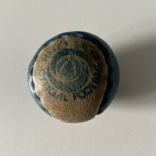 Vintage HACKY SACK; Rick Koffman collection:  Brown ROUND used