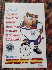 WORLD CUP 1982 ENGLAND WORLD