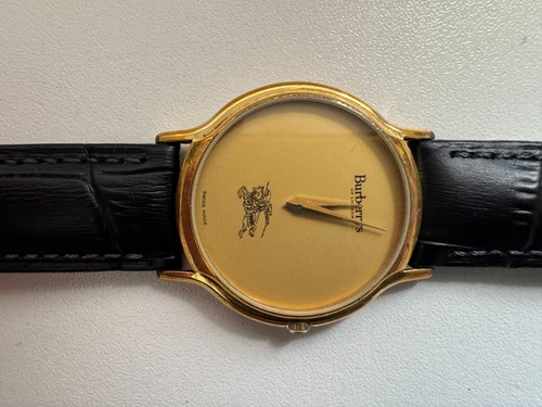 Mens gold black - , leather