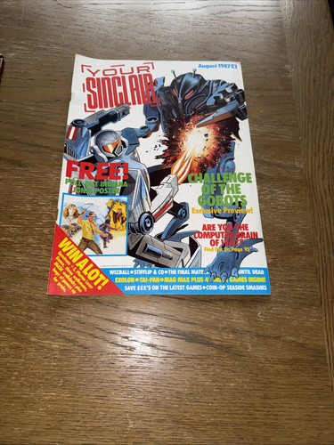 Your sinclair magazine - sinclair, august