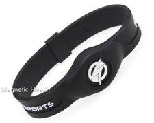 Mens Ladies MAGNETIC SPORTS Silicone Health Wristband Bracelet Arthritis Relief