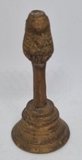 VINTAGE PRAYER BELL GHANTI TEMPLE HINDU POOJA PUJA USED.