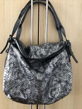 Ladies Leather Handbag Bag Shoulder Handbags Bags 8 Pockets Medium Black Ql173