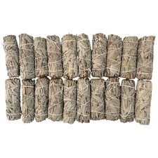 Smudge Sticks, White Sage 4", Pack of 20