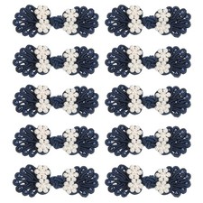 10 Pairs 60x25mm Knot Frog