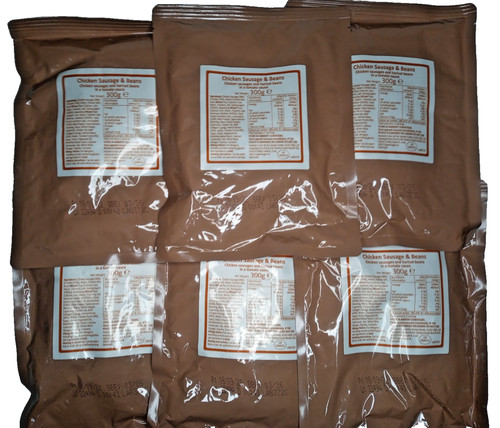 Chicken sausage beans - 6x, &