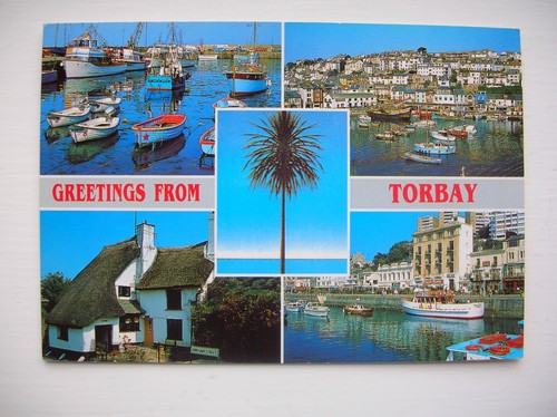 Torbay postcard kirkham - torbay,