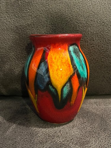 Poole pottery vase - pottery, very