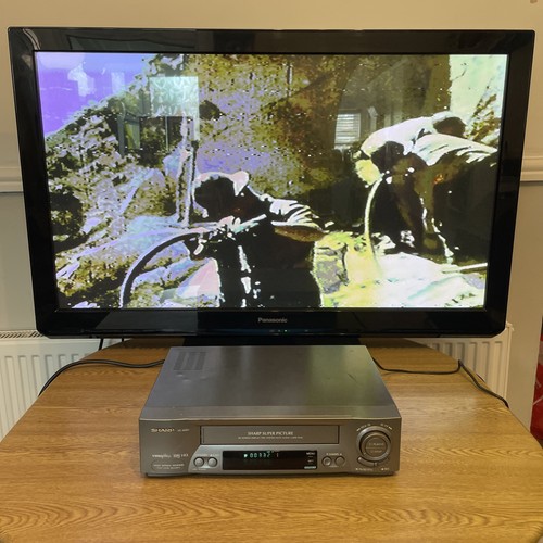 Sharp super picture vhs player - sharp,