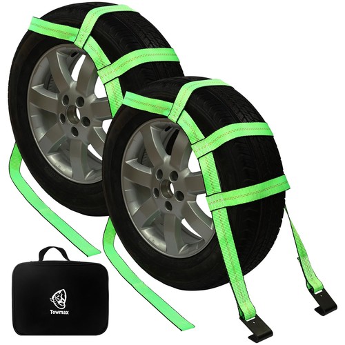 Car dolly straps flat - dolly, hook