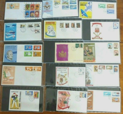 Gibraltar first day covers - first,