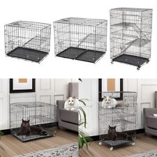 Folding Cat cage Training