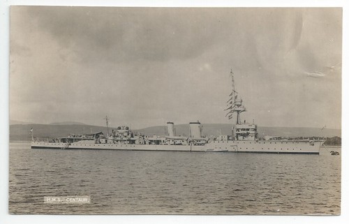 Hms centaur class light - hms,