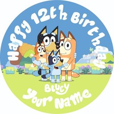 Bluey Personalised Edible Cake