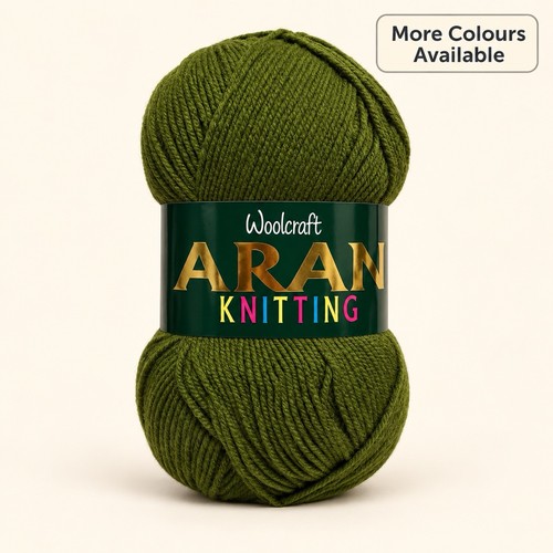 Aran wool 400g woolcraft - aran,