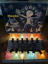 CL18 Vintage Christmas Lights Mazda Jack Frost Fairylites Boxed WORKING SEE DES