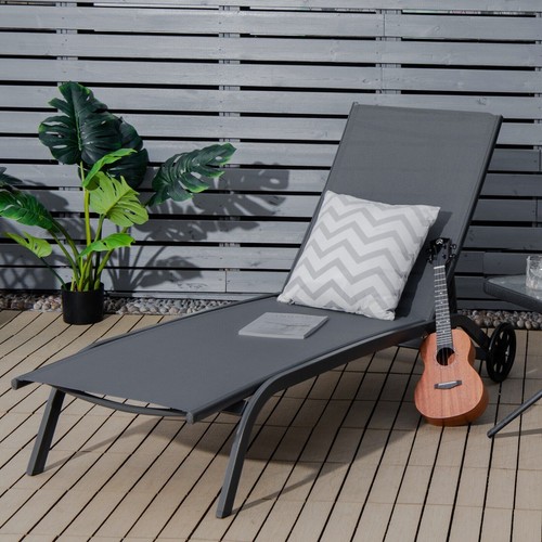 Garden sun lounger - garden, 6