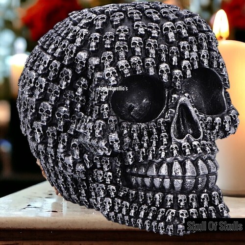 Multiple skulls head - skulls,