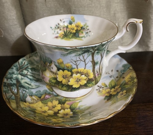 Vintage royal albert primrose - royal,