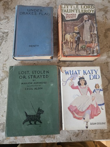 Vintage children books - children's, hb
