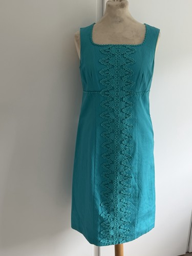 Ladies boden turquoise dress - ladies,