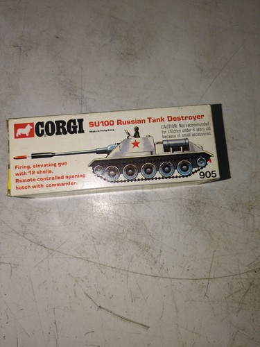 Corgi 905 su100 russian - su100, tank
