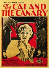 Vintage Old Movie Poster Cat And The Canary 1927 Print Art A4 A3 A2 A1