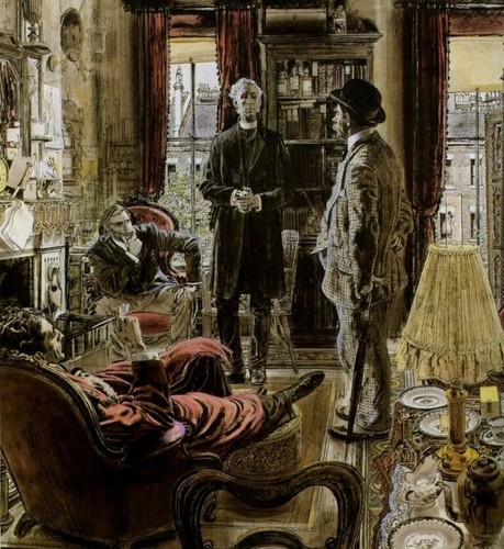 Sherlock holmes baker street - baker,