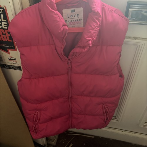 Pre owned pink gillet - pink,