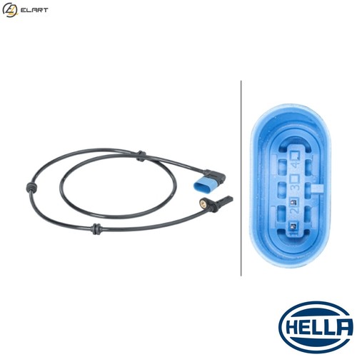 Sensor wheel speed 6pu - sensor,