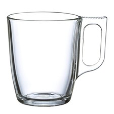 Glass Coffee Tea Mug Cup Clear
