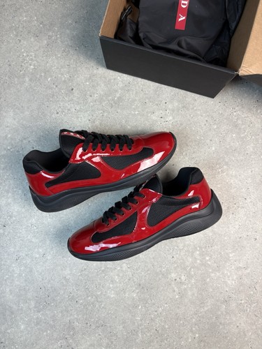 Prada cups black red - black, uk9.5