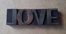 Group of Wooden Letterpress