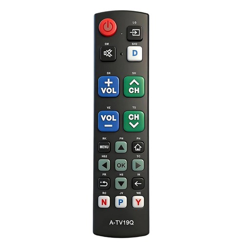 Tv19q universal big button - universal,