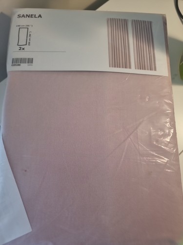 Ikea sanela light pink velvet - ikea,