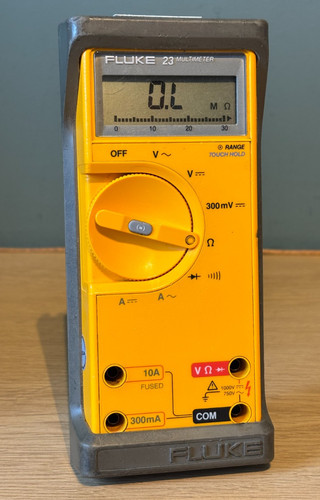 Fluke multimeter working - fluke, 23