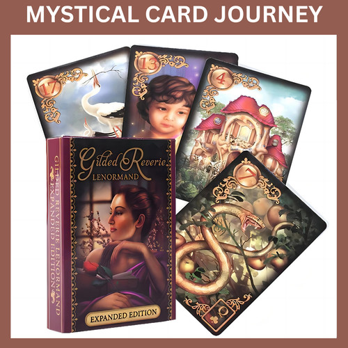 Lenormand oracle body gilded - oracle,