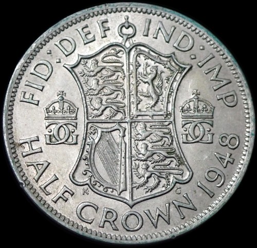 Half crown 1948 george vi - crown,