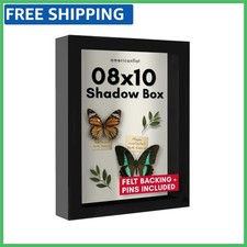 8x10 Shadow Box Frame - Black