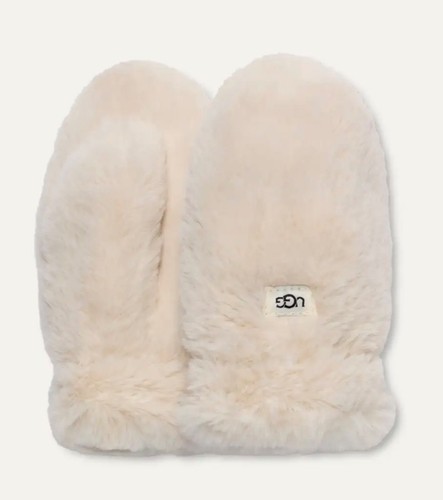 Ugg kids faux fur nimbus - faux, white
